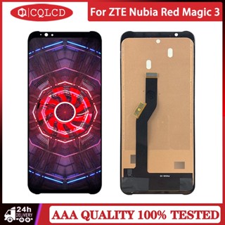 อะไหล่หน้าจอสัมผัสดิจิทัล LCD แบบเปลี่ยน สําหรับ ZTE Nubia Red Magic 3 NX629J