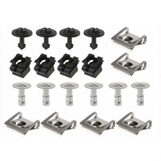 ⚡READYSTOCK⚡Engine Under Cover Fixing Clip 20Pcs Car Accessories Kit Spring Nut Fastener