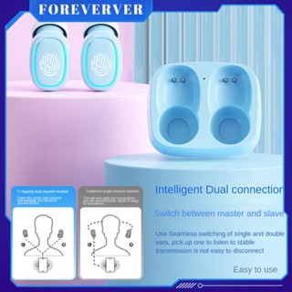 Touch Wireless Bluetooth Compatible Headset รุ่นส่วนตัว tws Binaural In-ear Cross-border New Direct Supply Macaron Color fore