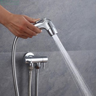 【Big Discounts】Toilet Hand-held Hose Kit Shower Bathroom Bidet Chrome Douche Head Held#BBHOOD