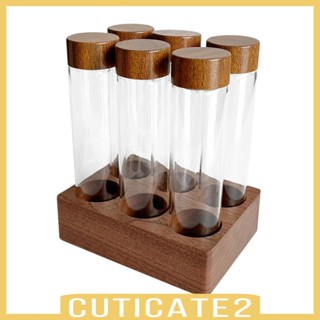 [Cuticate2] หลอดทดลอง สําหรับใส่เมล็ดกาแฟ ร้านค้าปลีก