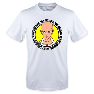 เสื้อยืด ผ้าฝ้าย พิมพ์ลายกราฟฟิค One Punch Man Saitama OK แฟชั่นฤดูร้อน สําหรับผู้ชาย