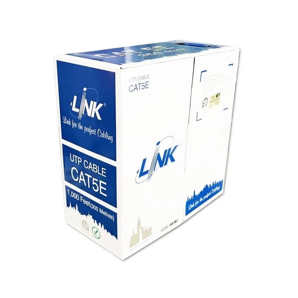 🛵มีส่งด่วน💨  LINK US-9015LSZH CAT 5E UTP ENHANCED CABLE 350 MHZ. LAN CABLE รับประกัน 30ปี