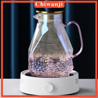 [Chiwanji] กาน้ําชาแก้ว ความจุขนาดใหญ่ หนา สําหรับบ้านใหม่ ของขวัญวันหยุด