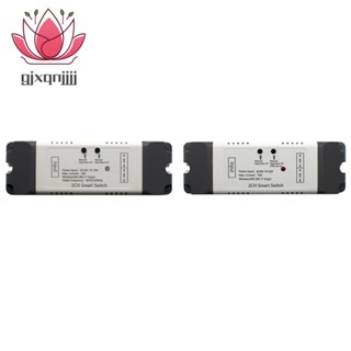 สวิตช์มอเตอร์รีเลย์ AC DC 7-32V WiFi + RF ควบคุมระยะไกล