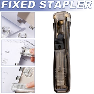 New Transparent Clip Pusher Students Fix Book Staples Files Test Paper Clip