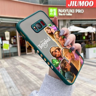 สําหรับ Samsung galaxy S8 S8 Plus เคส การ์ตูน สวยงาม เจ้าหญิง การออกแบบใหม่ กันกระแทก ฝ้า ใส เคสโทรศัพท์แข็ง ซิลิโคน