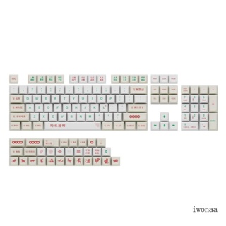 Iwo ปุ่มกดคีย์บอร์ด PBT 135 คีย์ สําหรับคีย์บอร์ด XDA MX-Switch