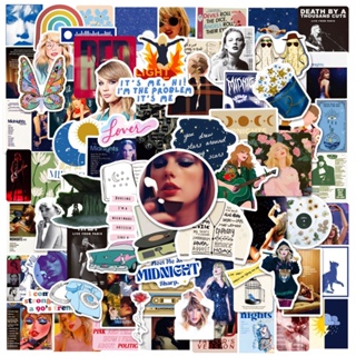 Z&amp;m❀ สติกเกอร์ Taylor Swift สําหรับติดตกแต่ง ❀ สติกเกอร์รูปลอก กันน้ํา 100 ชิ้น/ชุด