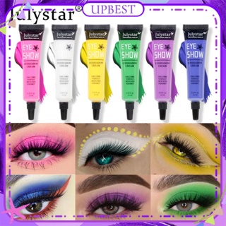 ♕ Julystar Matte Eye Shadow Colourful Liquid Paint Eyeshadow Cream Smooth Non smudge Waterproof Long Lasting Festival Eye Makeup 6 Colors UPBEST