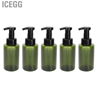 Icegg 5x400ml Foam Pump Bottle Prevent Leakage Large  Press Type Foaming