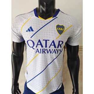 เสื้อกีฬาแขนสั้น ลายทีมชาติฟุตบอล Boca 2324 ชุดเยือน