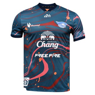 JIKUANG พร้อมส่ง ! เสื้อแข่งขัน "บลูเวฟ ชลบุรี” 2022 Bluewave Chonburi Futsal Club