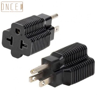 【ONCEMOREAGAIN】Power Plug Electrical Household Molded Construction NEMA To NEMA 5-15P