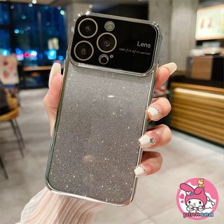 เคสโทรศัพท์มือถือ ซิลิโคนนิ่ม TPU ใส กันกระแทก ไล่โทนสีเงิน หรูหรา สําหรับ iPhone 14 13 12 11 Pro Max X Xr Xs Max 8 7 Plus