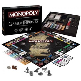 เกมกระดาน Monopoly Game of Thrones MonopolyGameofThrones ภาษาอังกฤษ ของเล่นเสริมการเรียนรู้ สําหรับเด็ก