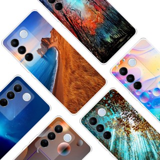 เคส VIVO V27 V27 Pro พิมพ์ลายการ์ตูน เคสด้านหลัง สําหรับ VIVO V27 V27 Pro ซิลิโคนนิ่ม TPU เคส