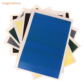 Magicalhour^^ กระดาษสี เข้ากันได้กับเครื่องแกะสลักเลเซอร์ CO2 ไฟเบอร์กึ่งตัวนํา UV