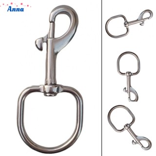 【Anna】Hook Swivel 103*45mm 316 Stainless Steel About 48g Diving Flag For Keyring