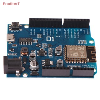 [EruditerT] Wemos D1 โมดูลบอร์ดทดลอง WiFi ESP8266 ESP-12E/ESP-12F [ใหม่]