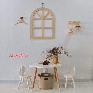 ALISOND1 จี้ไม้แขวนเสื้อ ขยับได้ สําหรับแขวนตกแต่งผนังบ้าน ห้องเด็ก