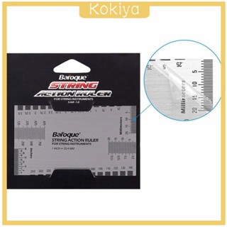 [Kokiya] ไม้บรรทัดวัดสาย สําหรับแมนโดลิน อูคูเลเล่