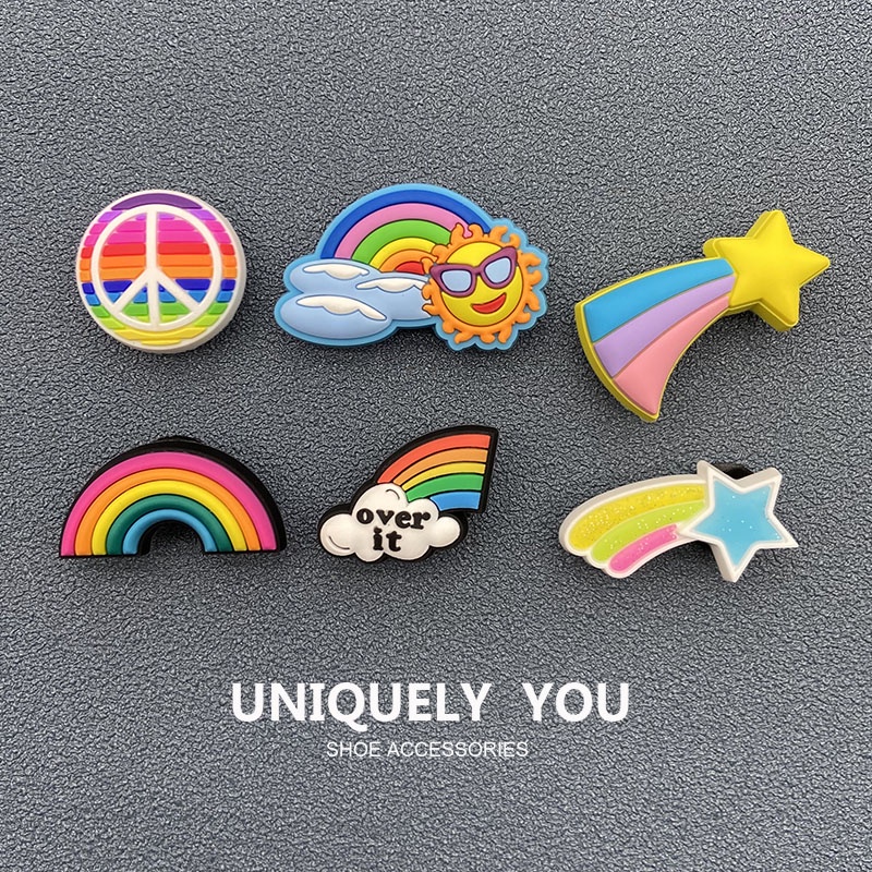 JIBBITZ Crocs charms ตัวติดรองเท้า ชุดDIYน่ารัก ตัวติดรองเท้า Crocs