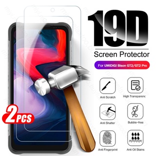 2PCS Tempered Glass For UMIDIGI Bison GT2 GT 2 Pro 5G 6.5" Protective Glass BisonGT2 Bison GT2Pro Screen Protector HD Film Cover