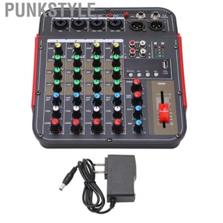 Punkstyle Card  Mixing Console USB Interface Phantom Power Audio Mixer