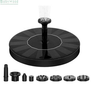 【Big Discounts】Solar Fountain 110cm ABS Environmentally Friendly Multiple Water Types#BBHOOD