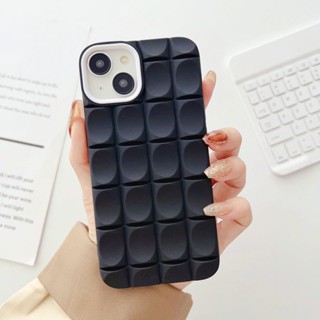 เข้ากันได้สำหรับ เคสไอโฟน เคสไอโฟน11 เคส iphone 11 สำหรับ iPhone 14 Pro Max เคส iPhone TPU ซิลิโคนนิ่ม ลายสาน 3D สีแคนดี้ หรูหรา เรียบง่าย