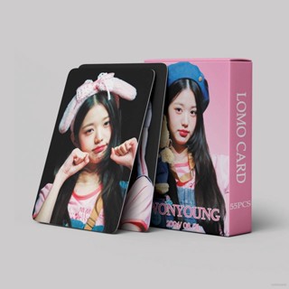 โฟโต้การ์ด IVE Wonyoung Lomo card สําหรับสะสม 55 ชิ้น