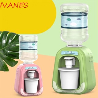 IVANES เครื่องจ่ายน้ําดื่ม ขนาดเล็ก อุปกรณ์เสริม สําหรับบ้านตุ๊กตา|ของเล่นเครื่องครัว น้ําผลไม้ นม เพื่อการศึกษา สําหรับเด็ก