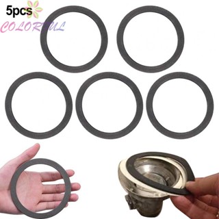 【COLORFUL】Seal Ring 5pcs For 3-1/2 Inch Kitchen No Need Plumber Putty Replacement