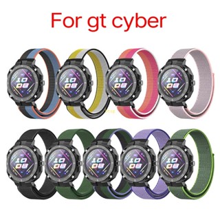 Bt สายรัดข้อมือแฟชั่น สําหรับ Gt Cyber Smartwatch Belt สายรัดข้อมือไนล่อน - ปรับได้