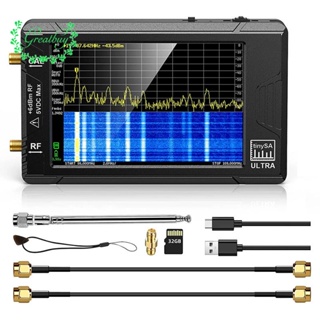 เครื่องวิเคราะห์ความถี่สเปกตรัม SeeSii 4.0 นิ้ว 100KHz เป็น 5.3GHz ความถี่เล็ก 2-In-1 เครื่องกําเนิดสัญญาณ 100KHz เป็น 800MHz