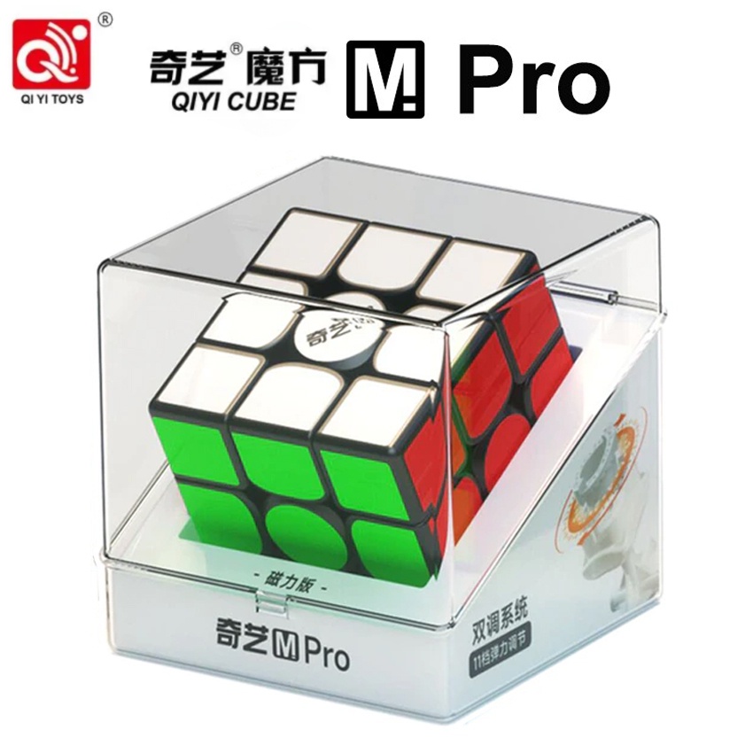 Qiyi Cube 3x3 M Pro Magic Cube 48 แม่เหล็ก 3x3x3 ลูกบาศก์ความเร็วแม่เหล็ก ของเล่นปริศนา