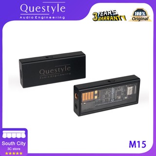 Questyle M15 เครื่องถอดรหัสหูโทรศัพท์มือถือ HiFi lossless 3.5 4.4 ขนาดเล็ก แบบพกพา