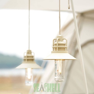 [Seashell02.th] ใหม่ ไฟ LED สไตล์วินเทจ สําหรับตั้งแคมป์ เดินป่า ตกปลา เต็นท์