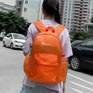 กระเป๋าพับได้ เป้แบบสะพายหลัง สีสวย มีหลายสี รุ่น BAG zonashop102