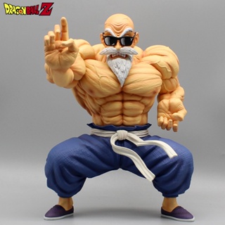 โมเดลฟิกเกอร์ PVC รูปปั้นอนิเมะ Dragon Ball Z Muscle Kame Sennin ขนาด 24 ซม. สําหรับตกแต่งโต๊ะ เก็บสะสม