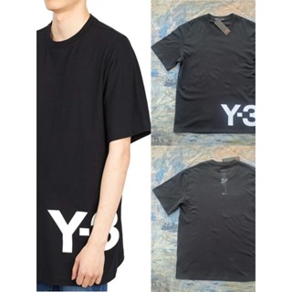 Yohji Yamamoto Y3 เสื้อยืดลําลอง แขนสั้น คอกลม พิมพ์ลาย สไตล์คลาสสิก เหมาะกับฤดูร้อน สําหรับผู้ชาย