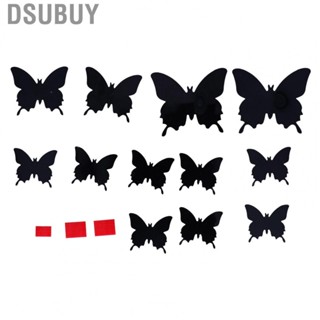 Dsubuy Butterflies Wall  3 Dimensional DIY Art Decor Crafts For Bedroom Offi BY