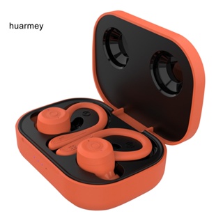 Huarmey MS-T20 หูฟังอินเอียร์ไร้สาย บลูทูธ 50 องศา IPX6 กันน้ํา พร้อมไมโครโฟน สําหรับวิ่ง เล่นกีฬา 2 ชิ้น