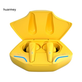 Huarmey X15Pro หูฟังอินเอียร์ บลูทูธไร้สาย ลดเสียงรบกวน หลากสี สําหรับเล่นเกม วิ่ง