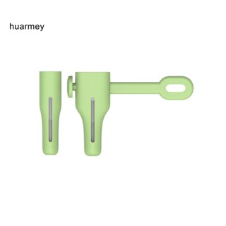 Huarmey ซิลิโคน แบบพกพา AtoL / CtoL สายชาร์จ USB สายไฟ ฝาครอบป้องกัน สําหรับ iPhone