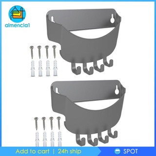 [Almencla1] ชั้นวางหมวกเบสบอล แบบติดผนัง สไตล์โมเดิร์น พร้อมสกรู 15 ชิ้น 2 in 1 สําหรับตู้เสื้อผ้า ห้องเข้า