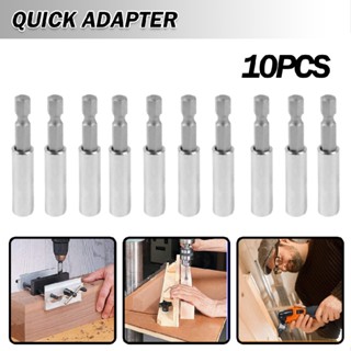 10pcs Magnetic Bit Holder 1/4" Hex Extension Bar for Screwdriver Impact Driver