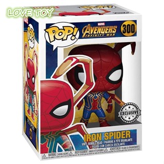 ตุ๊กตาฟิกเกอร์ อนิเมะ Nkodok Funko Pop Avengers Spider Man ของเล่นสะสม สําหรับแฟนคลับ