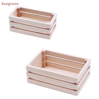 [Asegreen] ตะกร้าเก็บอาหารจิ๋ว 1:12 อุปกรณ์เสริม สําหรับตกแต่งบ้านตุ๊กตา
